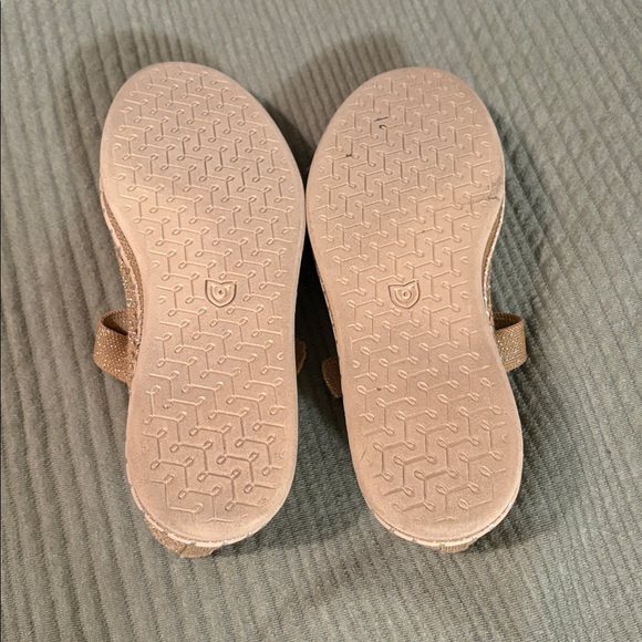 Rothys Espadrille Mary Jane Flats (metallic gold) - Picture 4 of 5